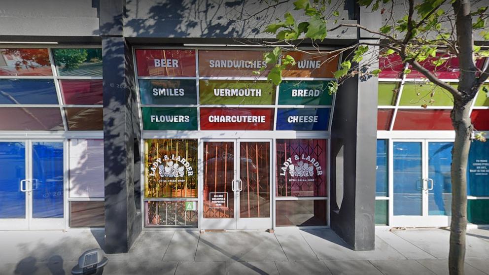 PHOTO: The "Lady & Larder" storefront in Santa Monica, Calif., is seen in this Google Maps Street View image.