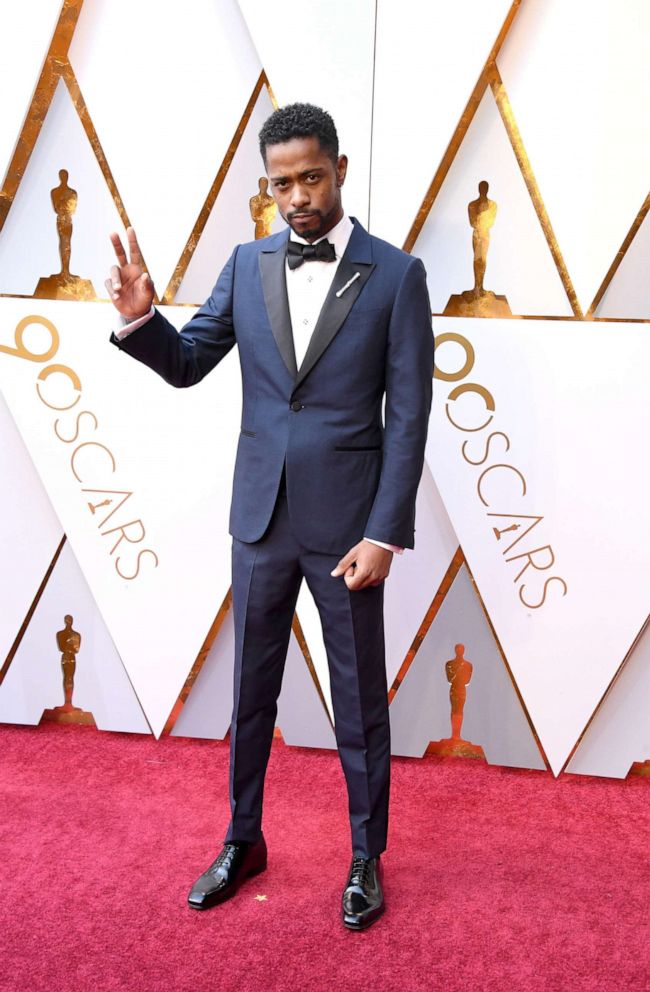 PHOTO: Lakeith Stanfield attends the 90th Annual Academy Awards on March 4, 2018, in Hollywood, Calif.