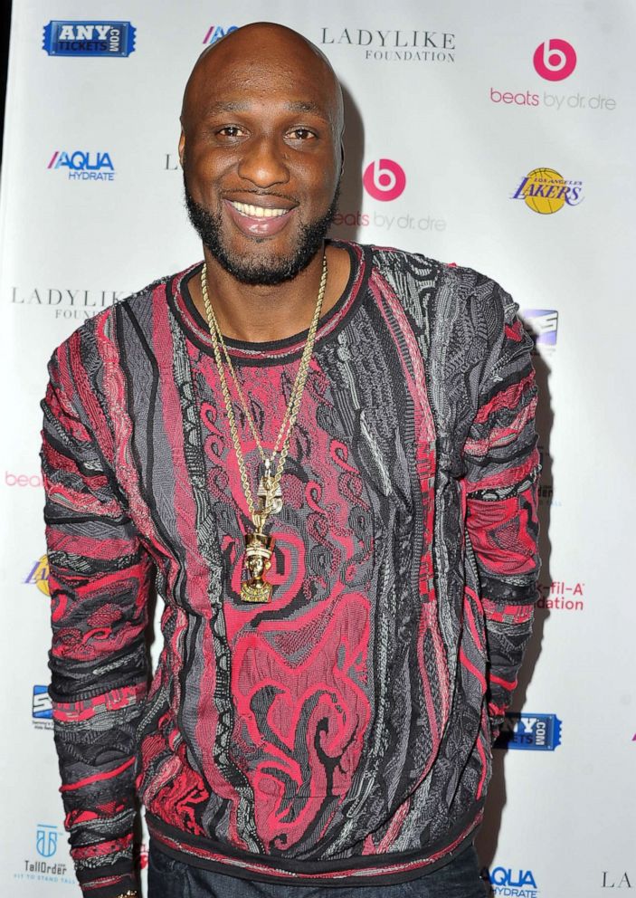 PHOTO: Lamar Odom attends the NBA All-Star Bowling Classic at Lucky Strike LA Live on February 15, 2018 in Los Angeles, California.