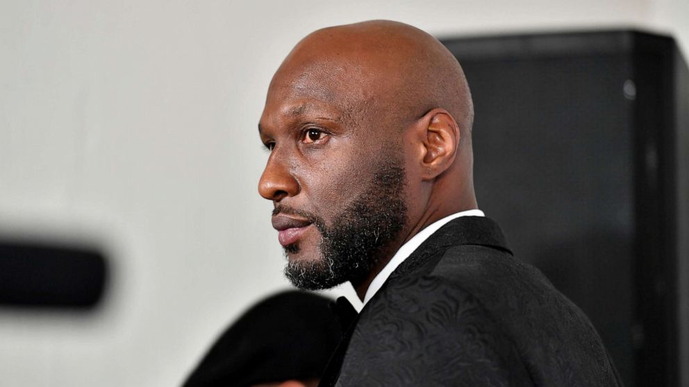 PHOTO: Lamar Odom attends 2020 Retired Player's Ball at the Westside Warehouse, Dec. 4, 2020, in Atlanta.