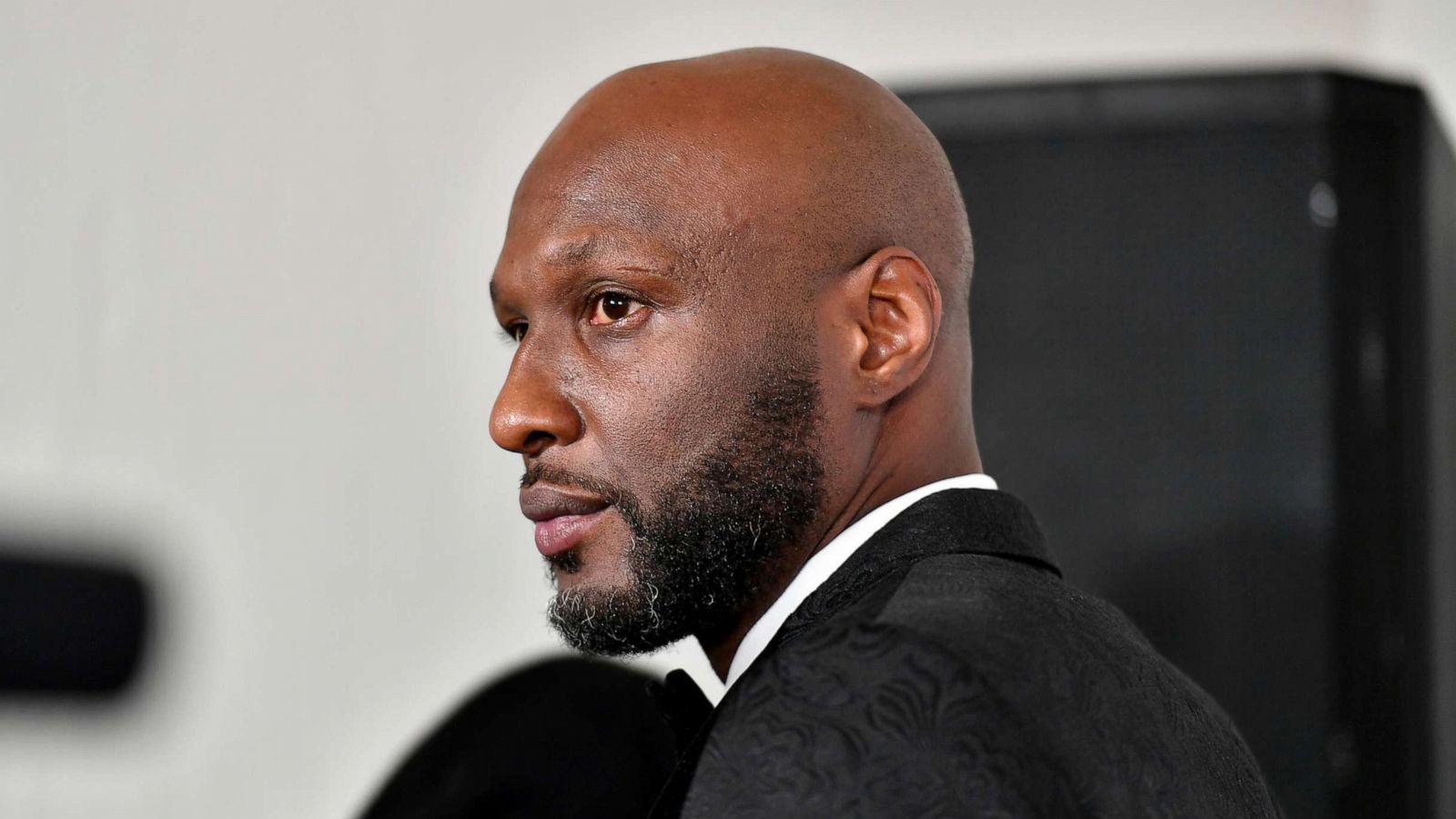 PHOTO: Lamar Odom attends 2020 Retired Player's Ball at the Westside Warehouse, Dec. 4, 2020, in Atlanta.