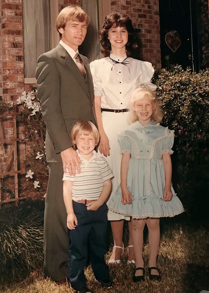 PHOTO: Lance Bass pictured as a child at a family Easter celebration.