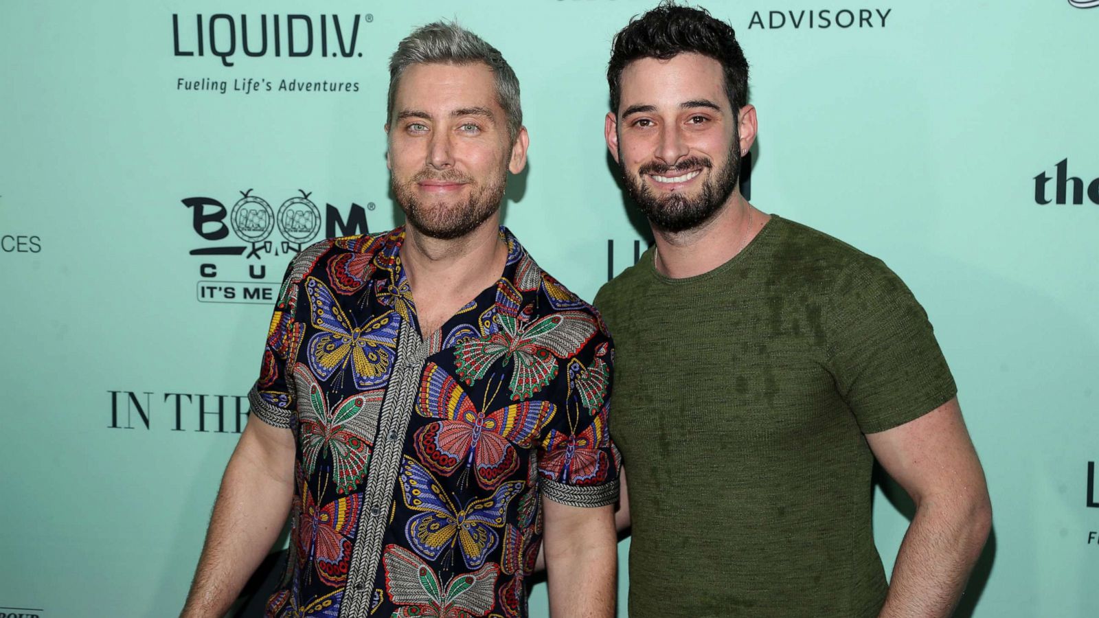 PHOTO: Lance Bass and Michael Turchin on Jan. 31, 2020 in Miami, Fla.