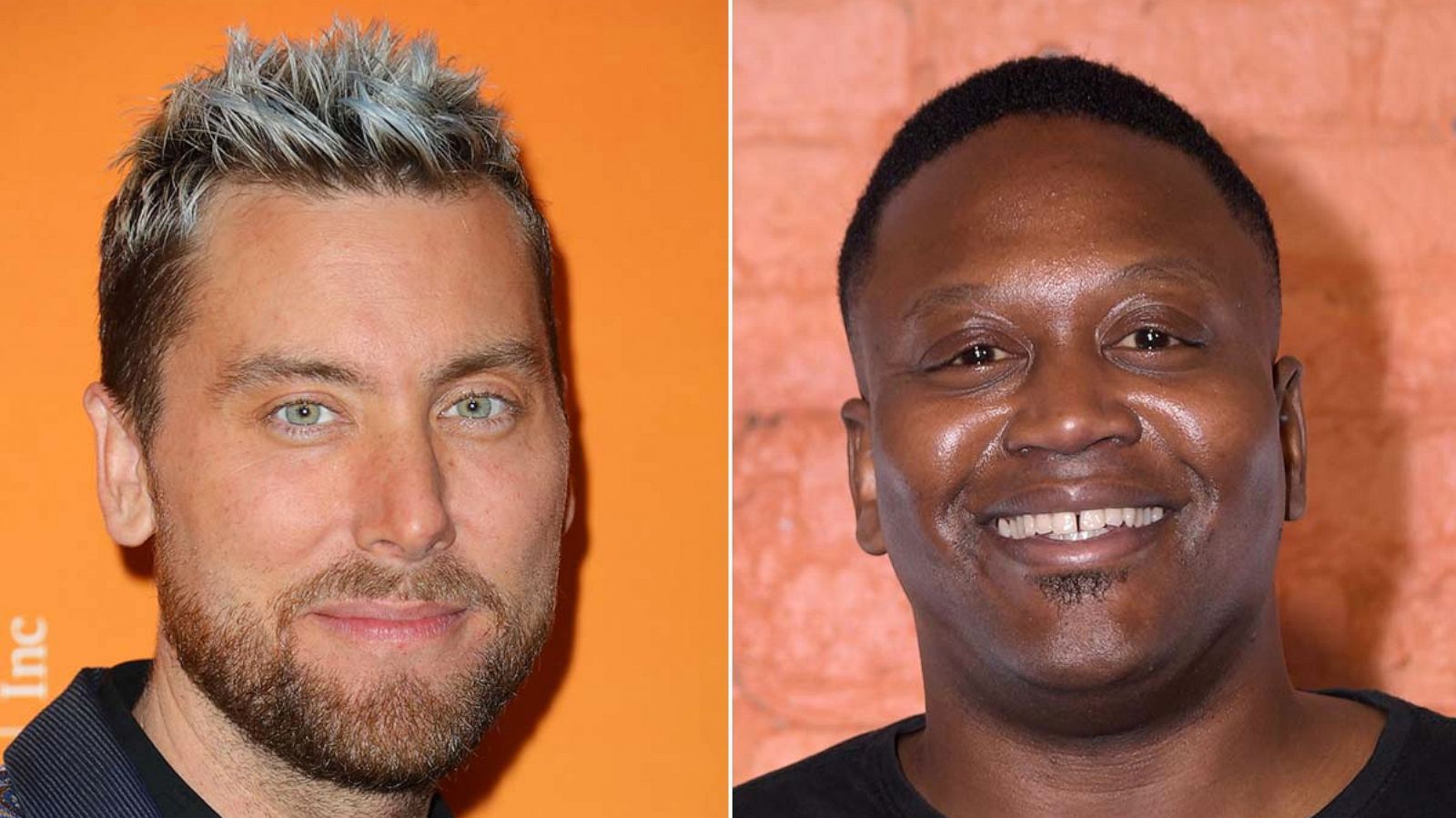 PHOTO: Lance Bass attends the 2019 TrevorLive Los Angeles Gala, Nov. 17, 2019, in Beverly Hills, Calif. Tituss Burgess attends the opening night of the "Purple Rain" at Radial Park Drive-In Experience at Radial Park, Oct. 15, 2020, in New York.