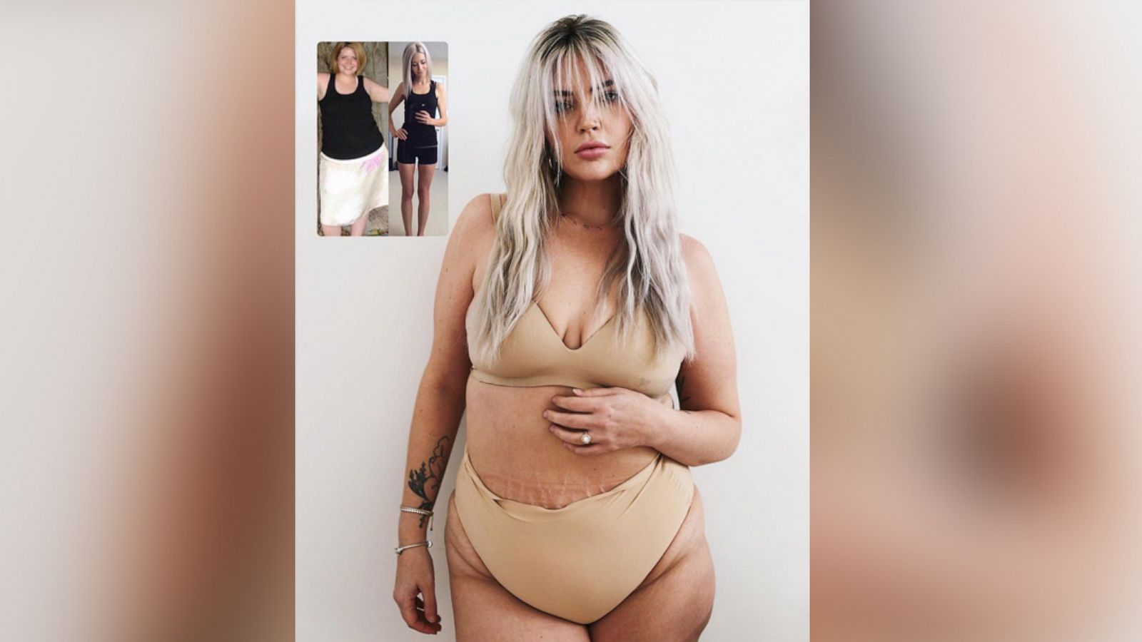 PHOTO: Sarah Nicole Landry, founder of The Birds Papaya, shared a body-positive message on Instagram about New Year's resolutions.