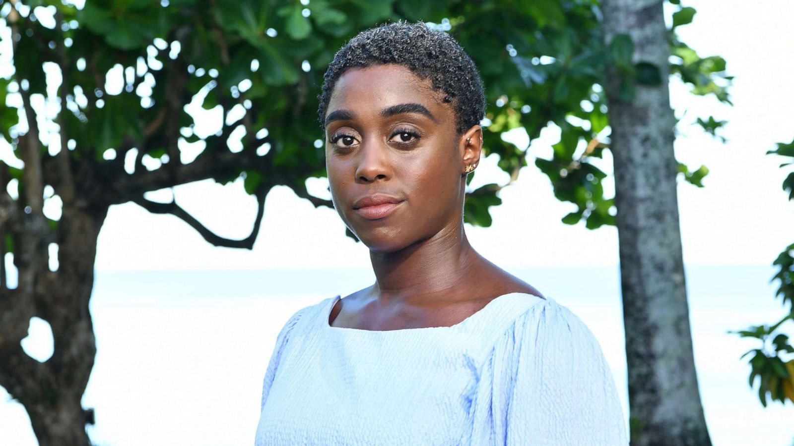 PHOTO: Lashana Lynch attends the "Bond 25" film launch at Ian Fleming's home "GoldenEye" on April 25, 2019 in Montego Bay, Jamaica.