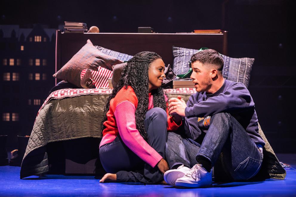 PHOTO: First look image of Adrienne Warren and Nick Jonas in "The Last Five Years" on Broadway.