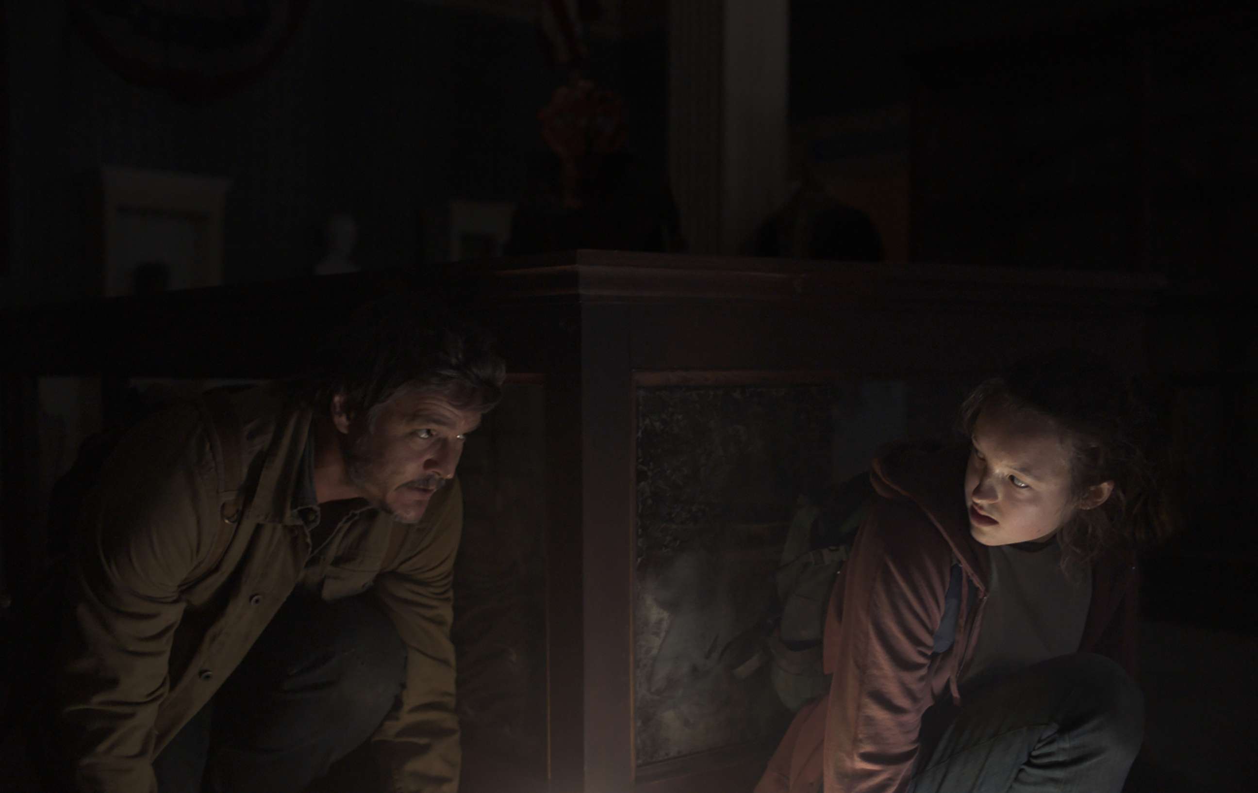 PHOTO: Pedro Pascal as Joel and Bella Ramsey as Ellie in a still from HBO's "The Last of Us."