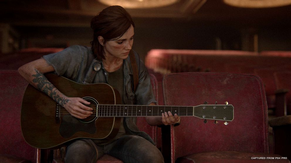 PHOTO: A still from "The Last of Us Part II" as captured on a PS4 Pro.