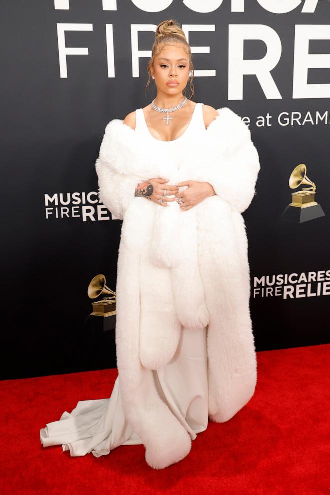 PHOTO:Latto attends the 67th GRAMMY Awards on Feb. 02, 2025 in Los Angeles.