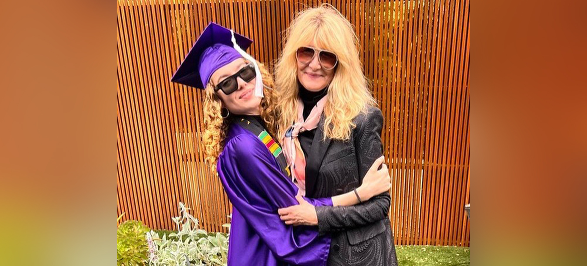 PHOTO: Laura Dern poses with her daughter Jaya Harper at her graduation in this photo Dern shared on Instagram.