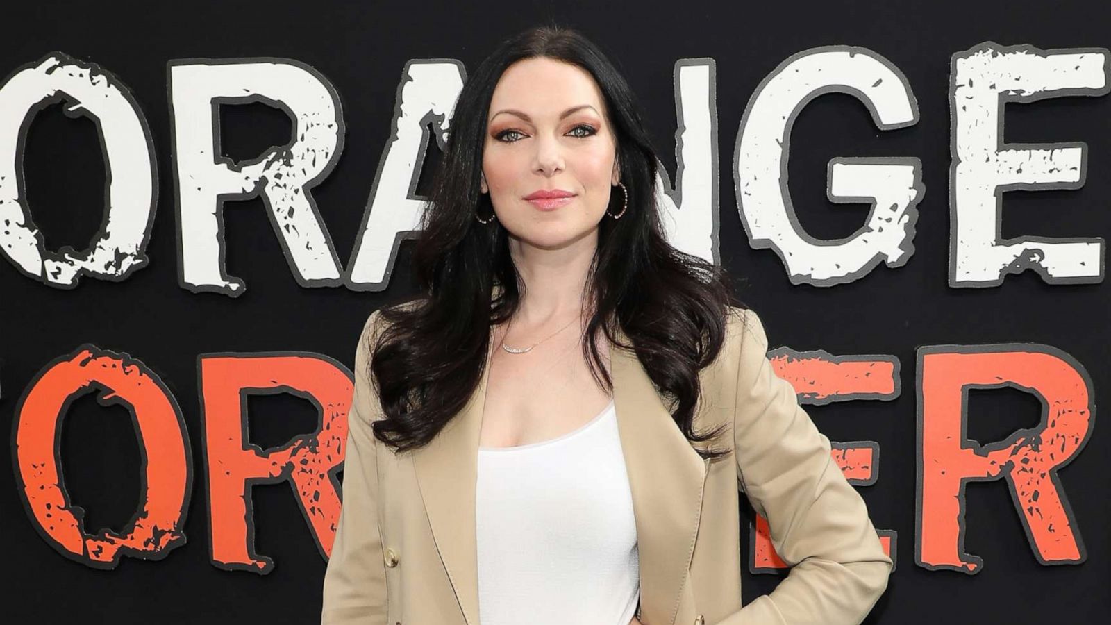 PHOTO: In this July 25, 2019, file photo, Laura Prepon attends the "Orange is the New Black" final season world premiere in New York.