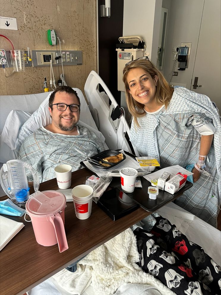 PHOTO: Michael Daneman said he decided to donate a kidney to Lauren Crupi after researching about it and talking to others who had kidney transplants, had donated themselves or knew someone who had been through the process.