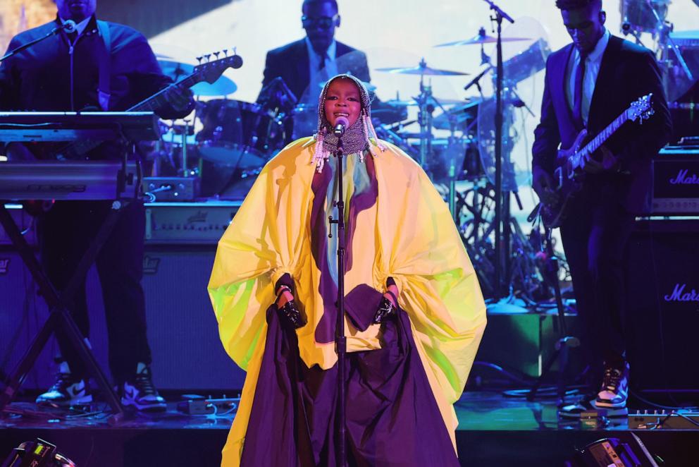 PHOTO: Lauryn Hill performs onstage during the 2024 BET Awards at Peacock Theater, June 30, 2024, in Los Angeles.