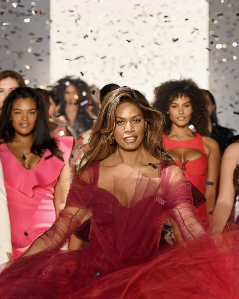 laverne cox red dress Laverne Cox Gets Barbie Doll Ahead of Pride Month