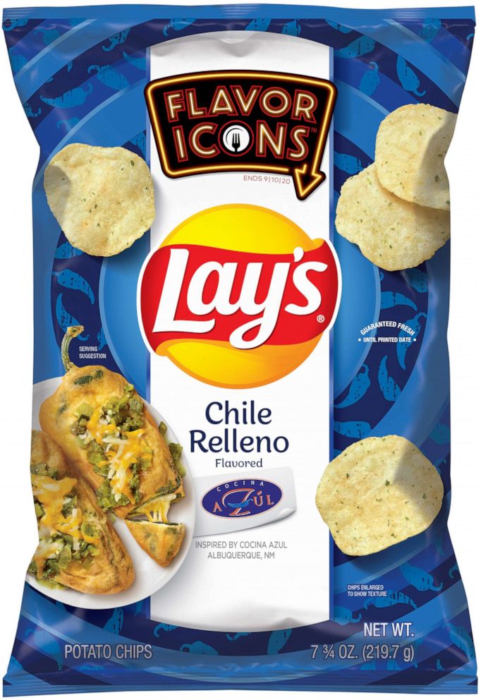 PHOTO: Chile Relleno flavored Lay's chips from the Flavor Icons line. 