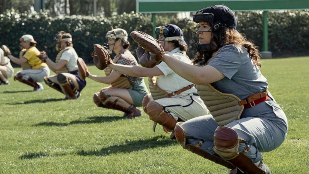 Real-life 'League of Their Own' player raises money for 94th birthday to  build women's baseball center - Good Morning America