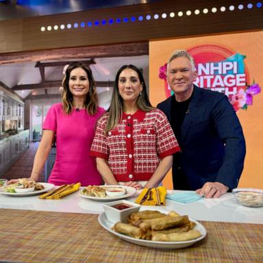PHOTO: Chef Leah Cohen shares recipes on "Good Morning America," May 2, 2025.