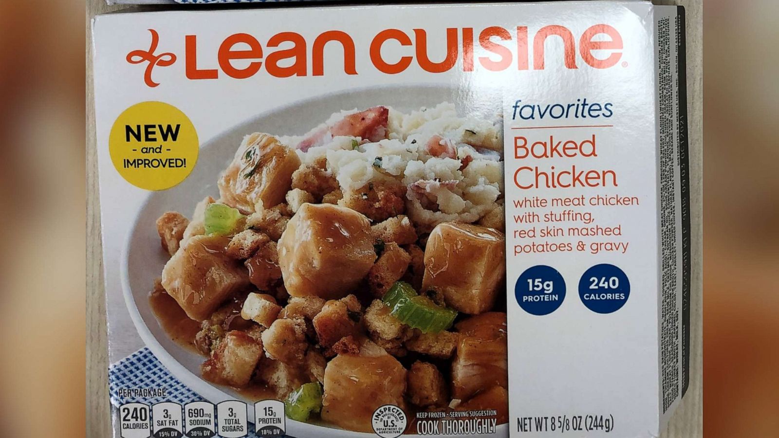 PHOTO: Nestle prepared foods has recalled Lean Cuisine Baked Chicken meal products due to possible foreign matter contamination, Dec. 19, 2020.