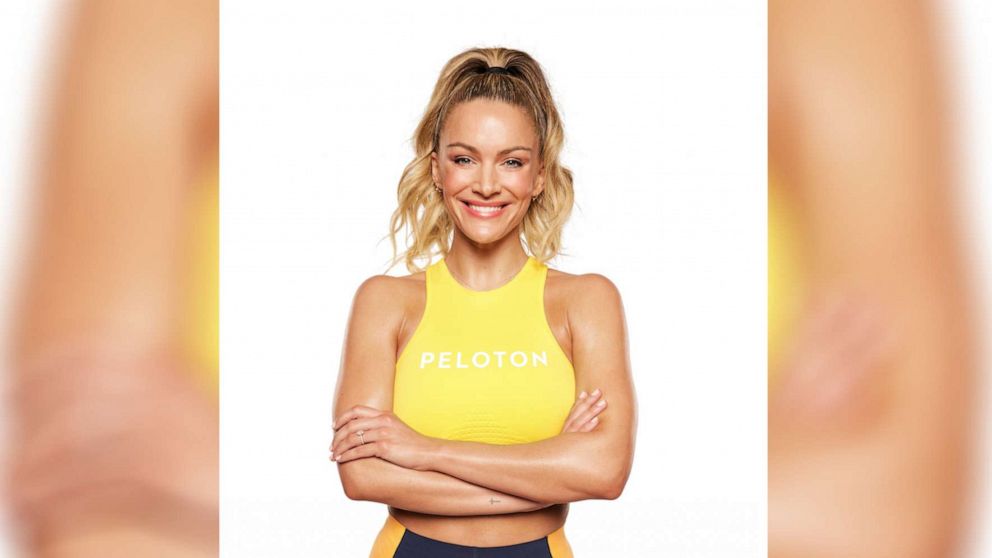 PHOTO: Leanne Hainbsy is a London-based cycling instructor for Peloton.