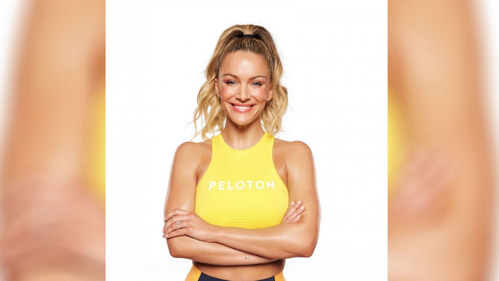 PHOTO: Leanne Hainbsy is a London-based cycling instructor for Peloton.