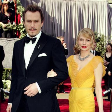 PHOTO: Heath Ledger and Michelle Williams arrive to the 78th Annual Academy Awards, March 5, 2006, in Hollywood.