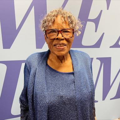 PHOTO: Opal Lee, 97, is pictured at the Democratic National Convention in Chicago on Aug. 20, 2024.