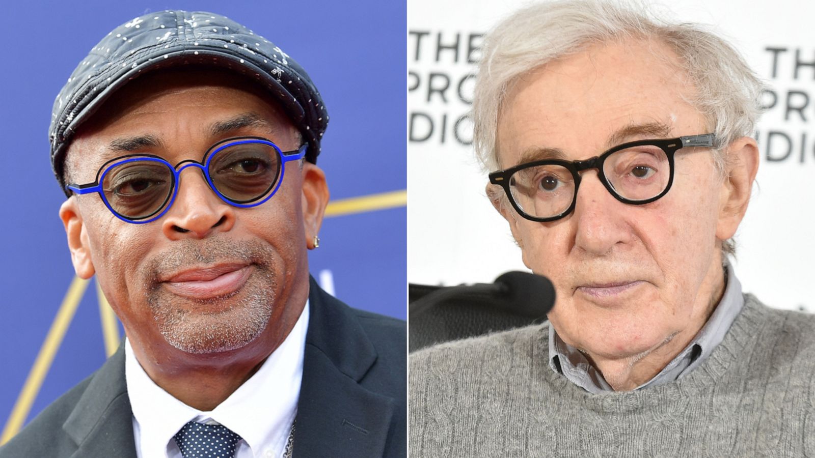 PHOTO: Spike Lee attends the 47th AFI Life Achievement Award in Hollywood, California. | Woody Allen starts filming a new movie in San Sebastián on July 09, 2019 in San Sebastián, Spain.