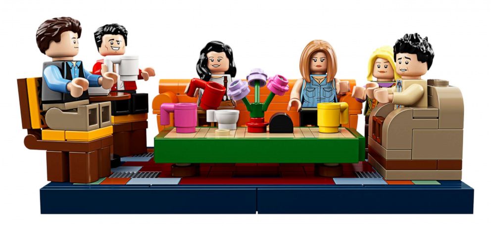 Iconic couch in Friends included in 25th anniversary LEGO set Good Morning America