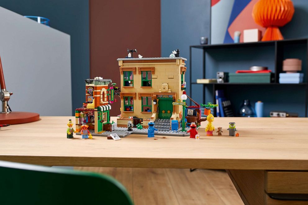 PHOTO: The first-ever "Sesame Street" set from LEGO created by Ivan Guerrero is available beginning Nov. 1.