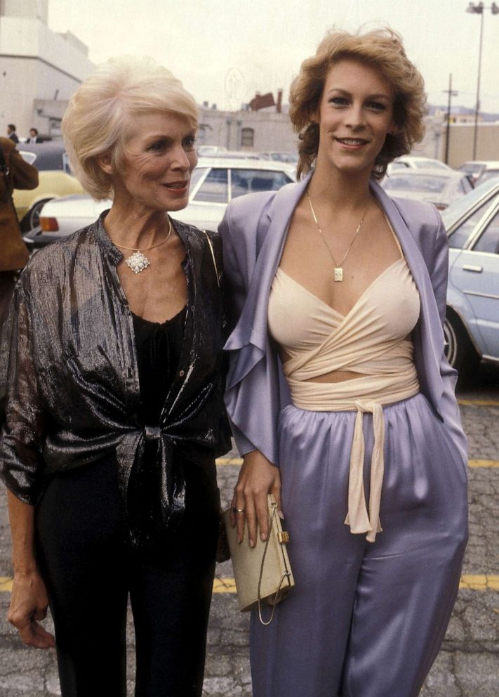 PHOTO: Janet Leigh and Jamie Lee Curtis attend the 57th Annual Photoplay Awards on Sept. 29, 1979 in Hollywood, California.