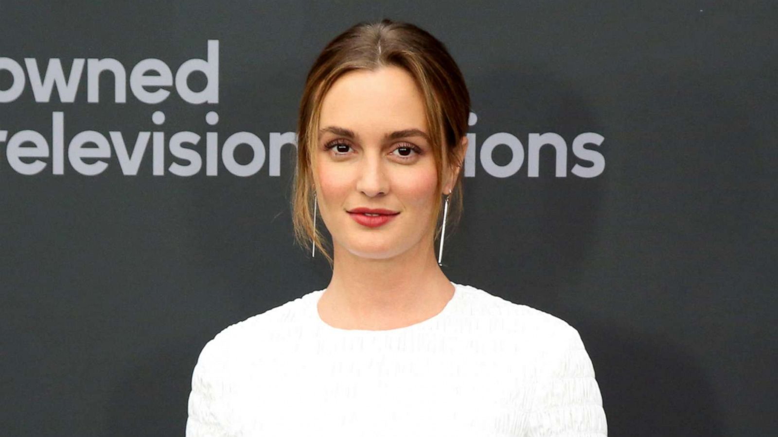 PHOTO: Leighton Meester at the Disney 2019 Upfront Experience at Lincoln Center in New York City, May 14, 2019.