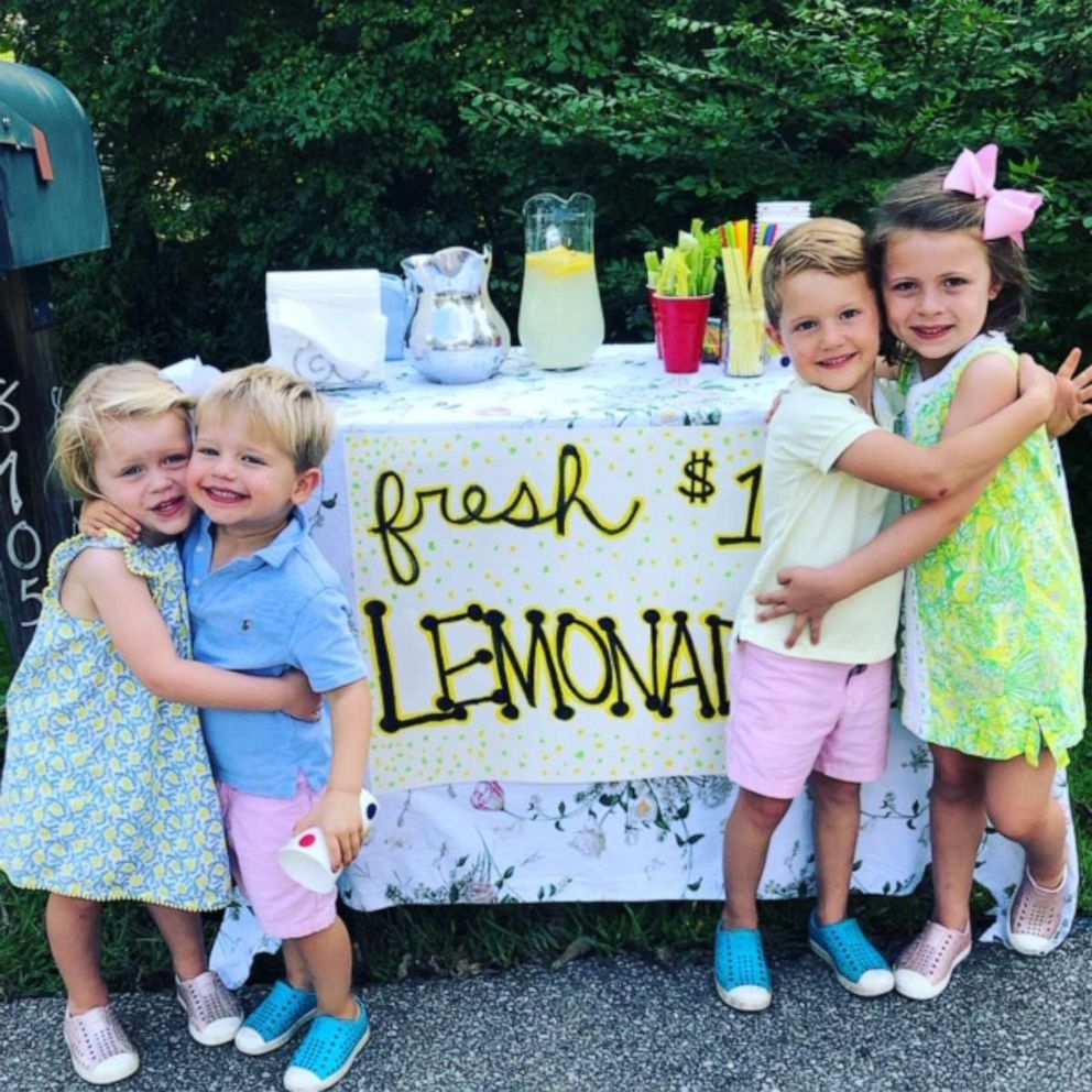 VIDEO: Viral photo of kids' lemonade stand raises over $125,000 for Ohio children's hospital 
