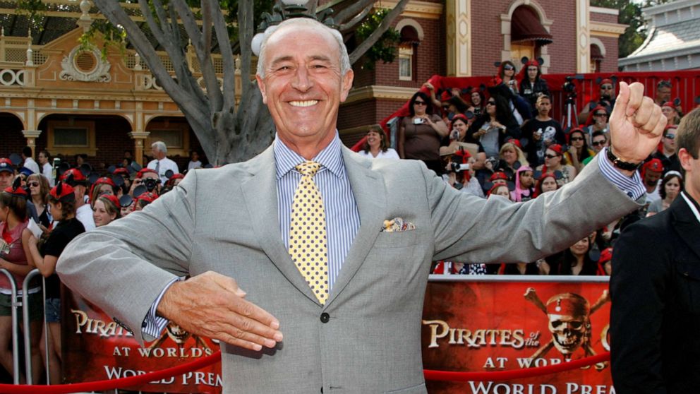 FILE PHOTO: Len Goodman, ballroom dancing expert and one of the judges on the television series "Dancing with the Stars," poses at the premiere of "Pirates of the Caribbean At World's End" at Disneyland in Anaheim, California, May 19, 2007.