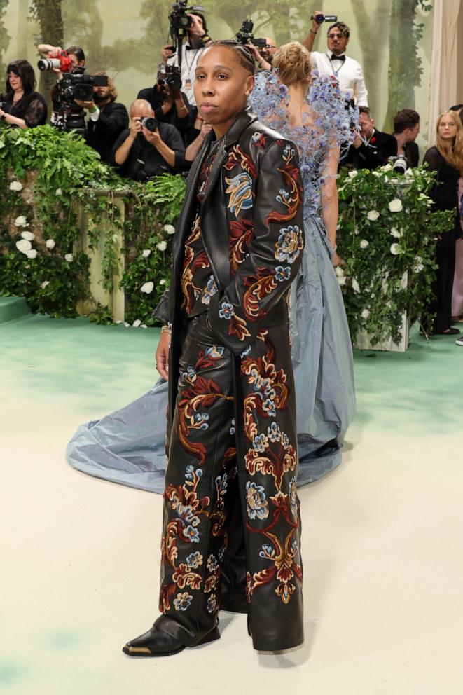 PHOTO: Lena Waithe attends The 2024 Met Gala Celebrating "Sleeping Beauties: Reawakening Fashion" at The Metropolitan Museum of Art on May 06, 2024 in New York City.