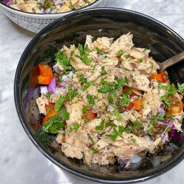 Healthy lentil mackerel salad that makes sustainable seafood shine ...