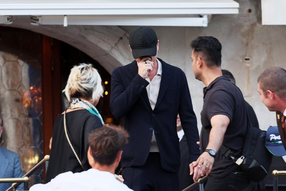 PHOTO: Leonardo Di Caprio is sighting ahead of Jeff Bezos and Lauren Sanchez Wedding at Hotel Gritti, on June 26, 2025, in Venice, Italy.