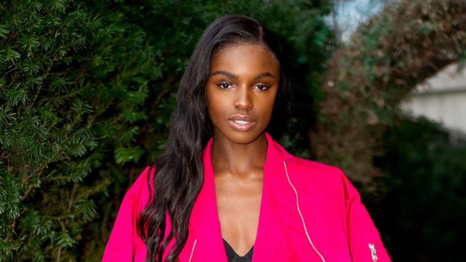 PHOTO: Leomie Anderson is seen in the Lower East Side, March 27, 2019, in New York City.