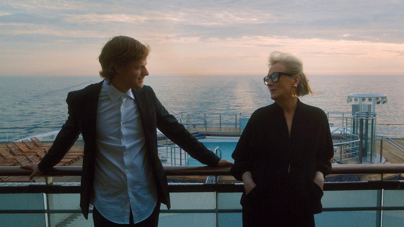 PHOTO: Lucas Hedges and Meryl Streep in a scene from "Let Them Talk."