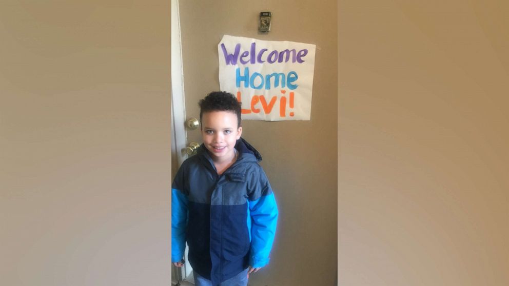 PHOTO: Levi Nobles, 7, was hospitalized for seven days with COVID-related, multi-inflammatory disease.