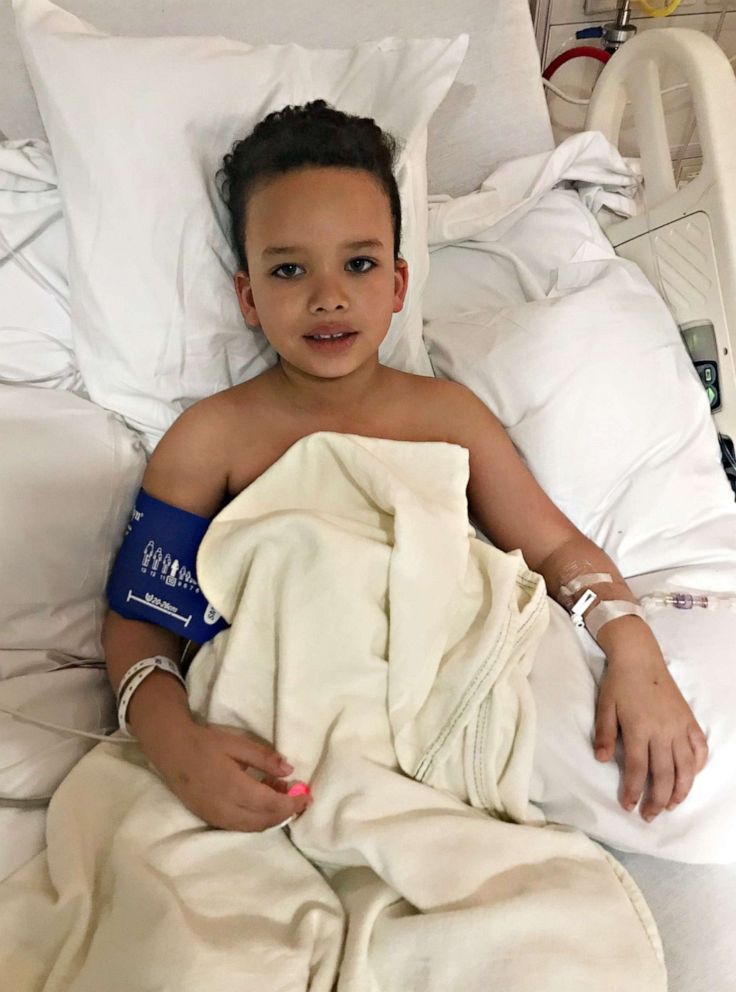 PHOTO: Levi Nobles, 7, was hospitalized for seven days with COVID-related, multi-inflammatory disease.