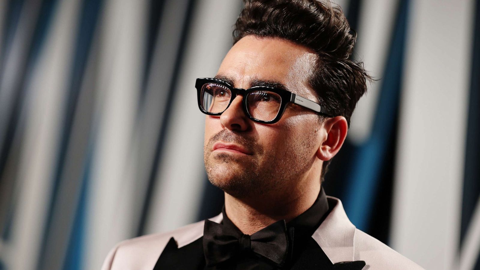 PHOTO: Dan Levy attends the 2020 Vanity Fair Oscar Party, Feb. 9, 2020, in Beverly Hills, Calif.