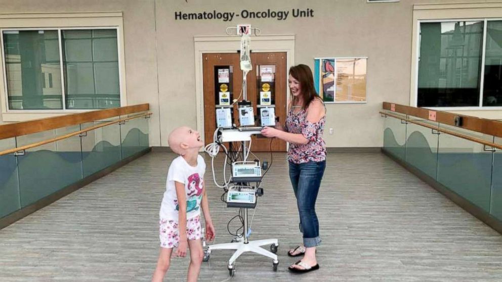 PHOTO: Abigail Lewis, 8, was diagnosed earlier in 2018 with Ewing's sarcoma.
