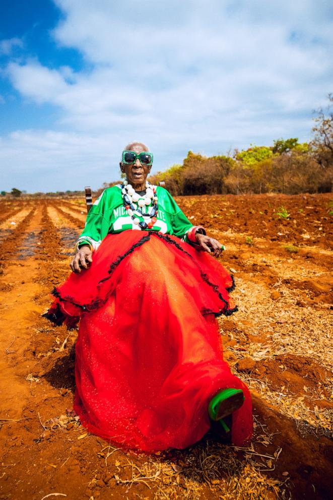 PHOTO: Fashion stylist Diana Kaumba chatted with "GMA" about her viral "Granny Series" featuring her "Legendary Glamma" Margaret Chola.