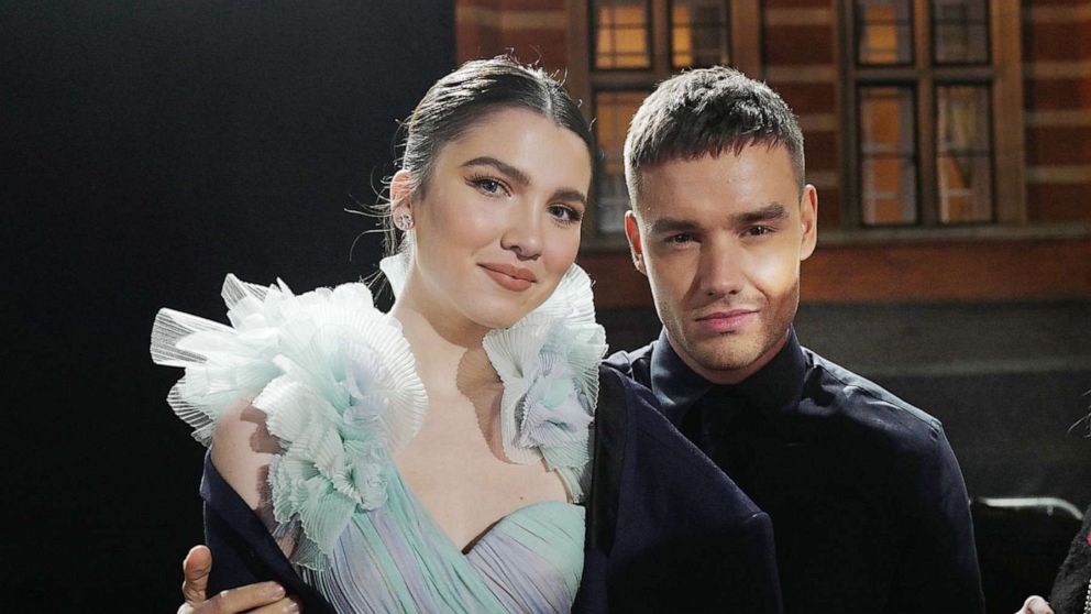 PHOTO: Maya Henry and Liam Payne arrives at The Fashion Awards in London, Dec. 2, 2019.