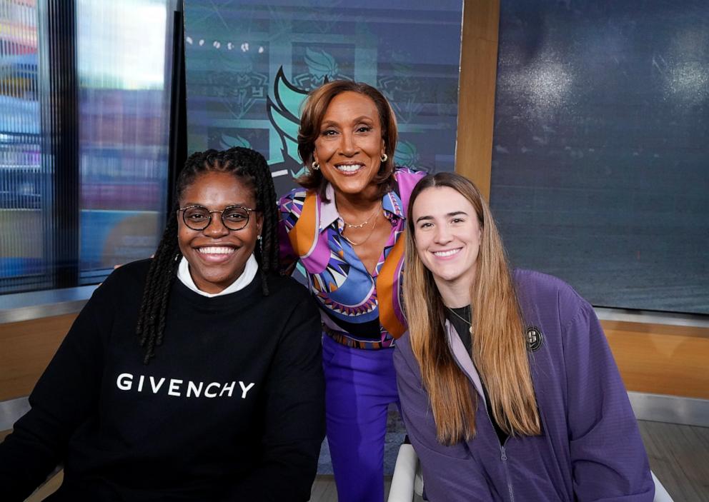 PHOTO: The New York Liberty joined "GMA" in studio Monday morning after winning their first WNBA Championship title.