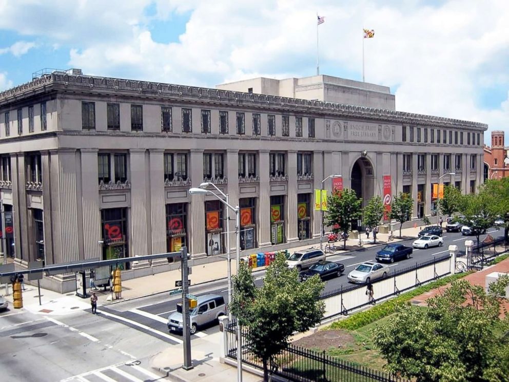 PHOTO: The Enoch Pratt Free Library in Baltimore has become a haven in the community and was picked as a finalist for Reader's Digest's "Nicest Places in America." 