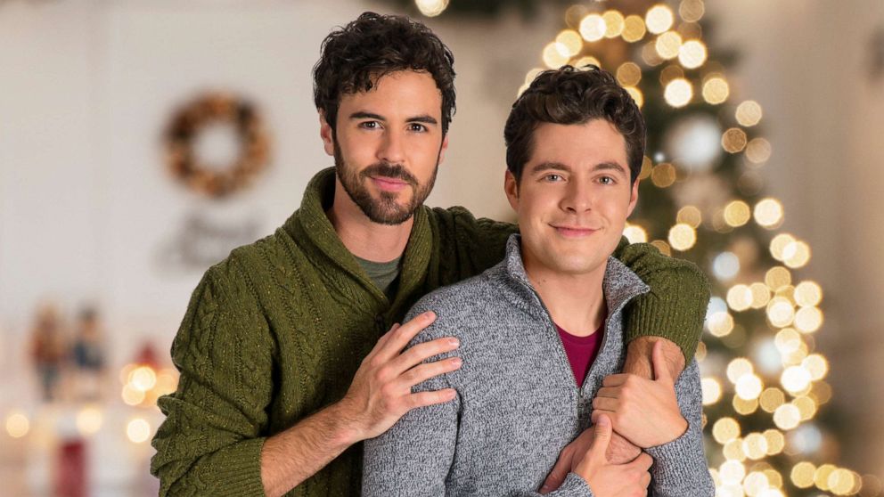 Ben Lewis and Blake Lee on LGBTQ representation in 'The Christmas Setup