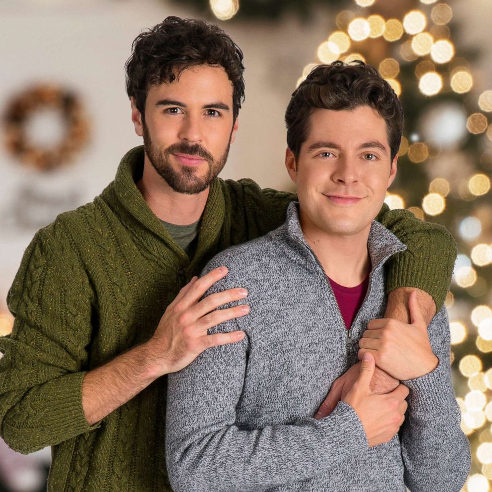 Stars in Lifetime’s first LGBTQ+ holiday movie talk representation