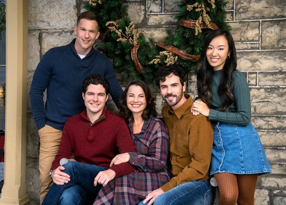 PHOTO: The cast of "The Christmas Setup," Lifetime's first gay holiday movie.